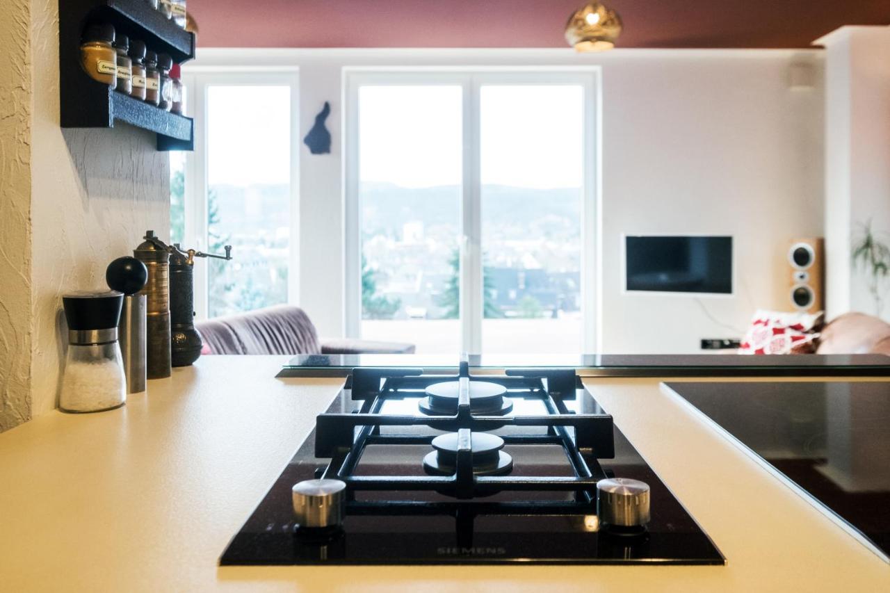 Wohlfuehloase Mit Blick Auf Trier Exterior foto